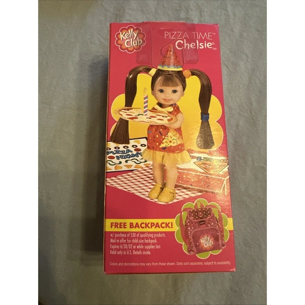 Kelly Club Pizza Time Chelsie Mattel Barbie‎ Doll